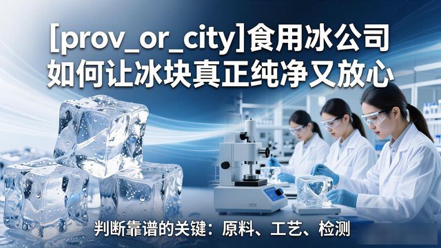 龙岗食用冰公司如何让冰块真正纯净又放心
