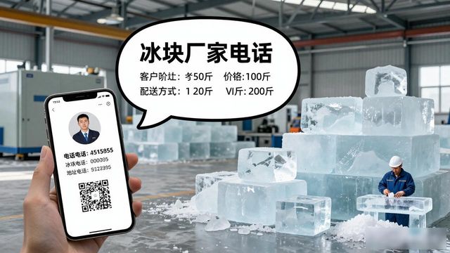 龙岗降温大冰块厂电话怎么找？看完这篇就懂了