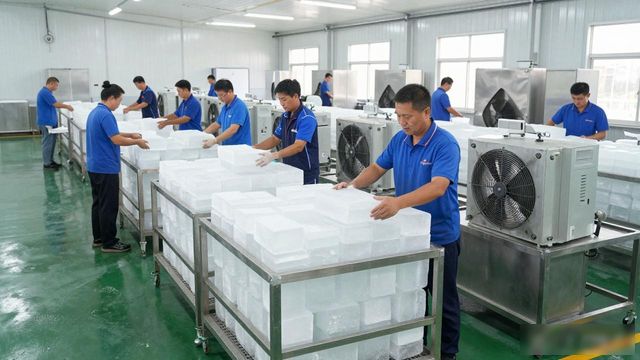 龙岗夏季车间降温冰块，工厂师傅都在用这个方法